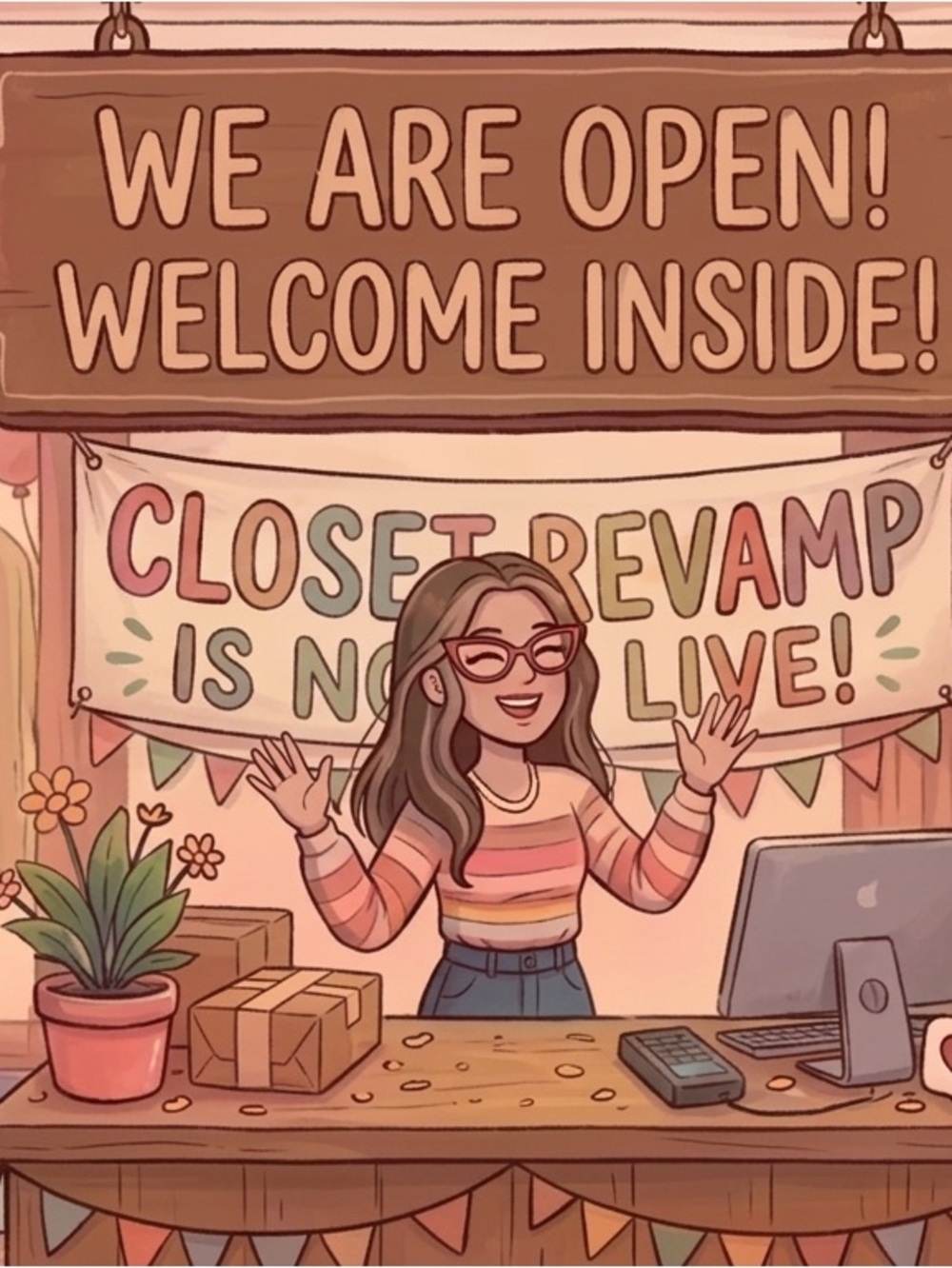 Closet Revamp is Open!